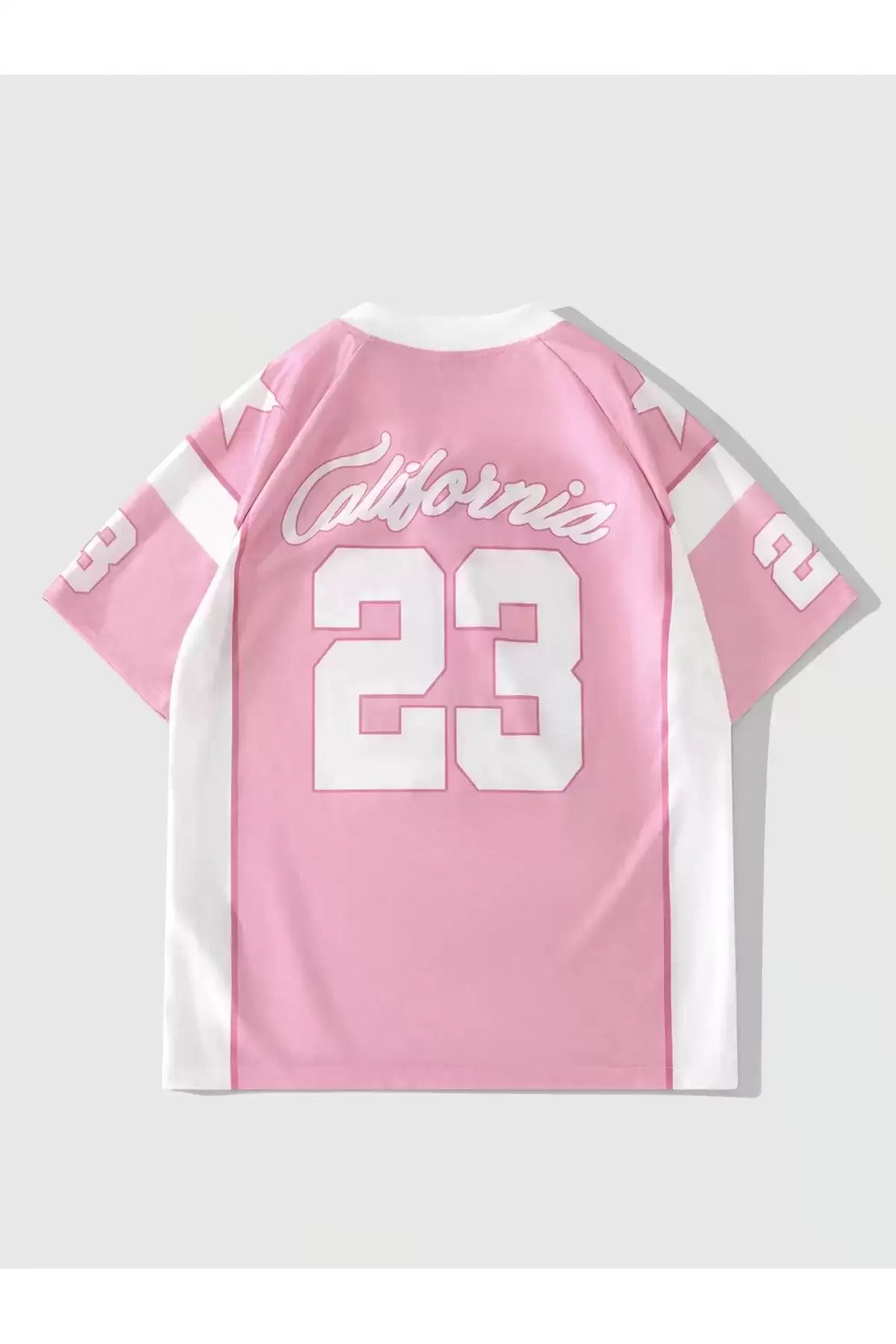 23 California Detail Jersey Pembe Forma