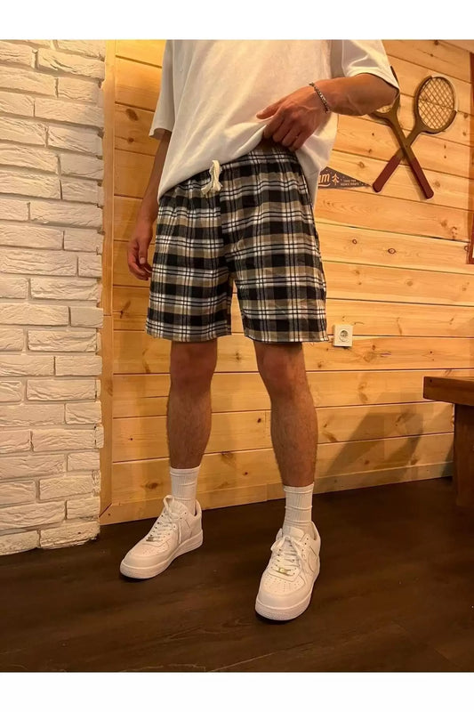 EKOSE ŞORT KREM BEYAZ Relax Şort