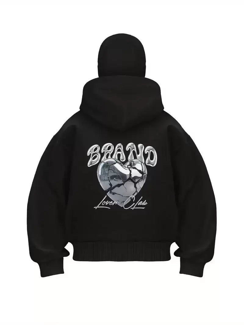 Brano Baskılı Kar Maskeli Ninja Unisex Sweatshirt Hırka