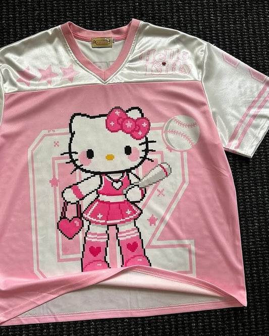 Hello Kitty Detail Unisex Jersey Forma