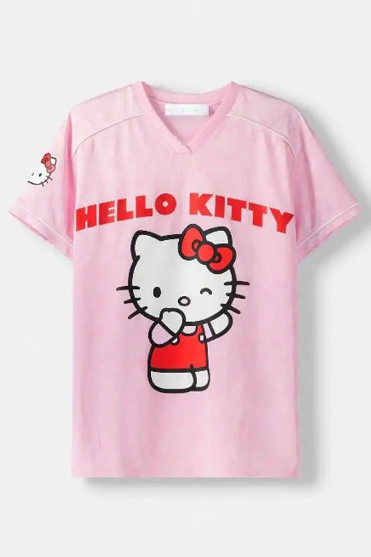 Pembe Hello Kitty 50 Blink Forma Unisex T-shirt